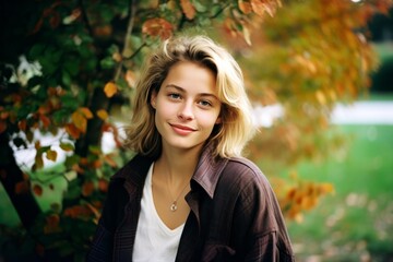 Portrait of a casual woman