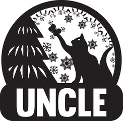 CHRISTMAS METAL WALL DECOR ART LASER CUT