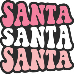 Christmas retro svg design digital download