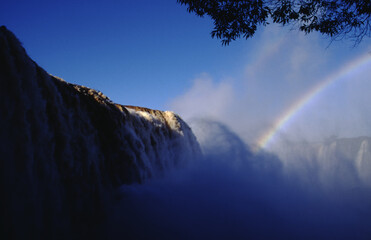 The Iguazu Falls are the largest waterfall system in the world. Stretching almost 3km along the...