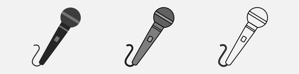 Microphone for recording vocals or speech




