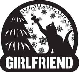 CHRISTMAS METAL WALL DECOR ART LASER CUT