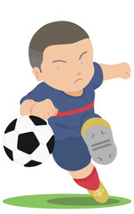 シュート　サッカー