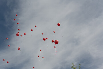 luftballon himmel party hochzeit