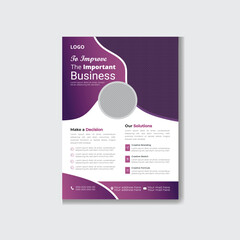 Modern creative business flyer template  set, abstract business flyer, vector template design .