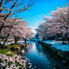 Cherry Blossoms in the wintertime