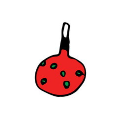 Christmas season Hand Drawn Colorful, Doodle 