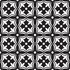 Fototapeta premium seamless ornamental pattern vector illustration