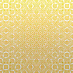 Background with decorative floral ornament - 661385433
