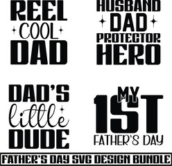 Father's day svg design bundle and digital download