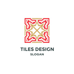 Abstract ornament template illustration vector design