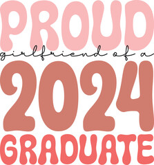 graduate retro svg design and digital download
