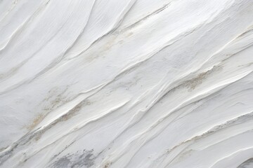 Obraz premium Closeup of abstract white texture background.. Oil, acrylic brushstroke, pallet knife paint on canvas (Generative Ai)
