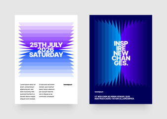 Simple corporate layout template for events, companies or any business related. Design with geometric shape for flyer, poster, cover, brochure, banner or any layout.