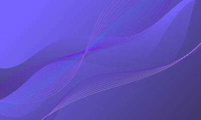 violet purples business lines waves curves on soft gradient abstract background