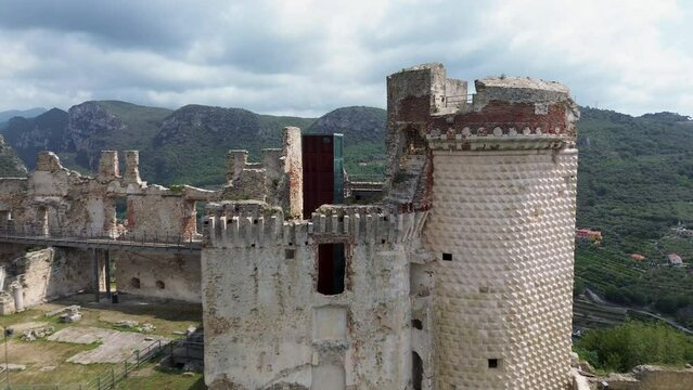 Castelfranco, a historic fortification in Liguria