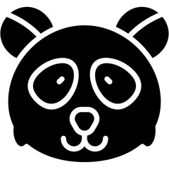 Vector Icon Panda, Mammal, Animal, Wildlife, Animal Kingdom, Zoo