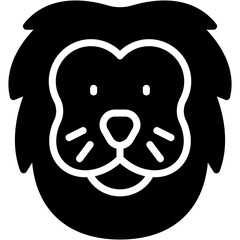 Vector Icon Lion, Mammal, Animal, Wildlife, Animal Kingdom, Zoo