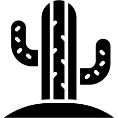 Vector Icon Cactus, Desert, Nature, Plant, Cactus plant, Dry