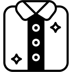 Vector Icon Shirt, Clean Clothes, Clean, Garment, Laundry, Folded