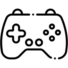 Vector Icon Game Controller, Joystick, VR Gaming, Video Game, Gamepad, Technology