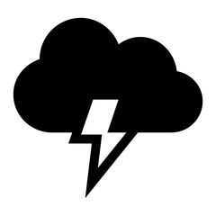 Cloud storage icon symbol vector image. Illustration of the database server hosting cloud system digital design image