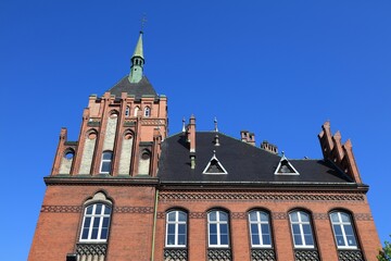 Fototapeta na wymiar Gliwice Silesian University of Technology