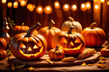 Halloween Pumpkin Lantern Theme