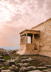 Fototapeta premium Sanctuary of Zeus Polieus at Acropolis of Athens Greece