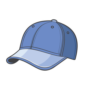 baseball cap vector art illustration design