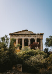 Fototapeta na wymiar Temple of Hephaestus - part of Agora Athens Greece