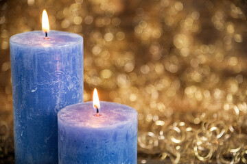 Free Space, Candles, Warm Atmosphere, Christmas, Winter