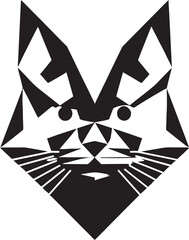Cats Grace in Simplicity Badge Vectorized Paws and Tail