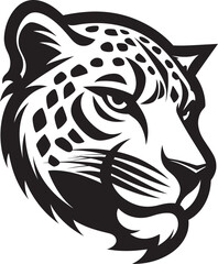 Monochrome Tail and Whiskers Mysterious Cheetahs Eyes Emblematic Beauty