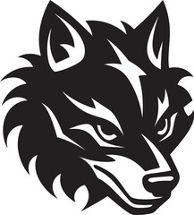 Graceful Carnivore Tail and Paws Mark Nocturnal Majesty Monochrome Hyena Profile