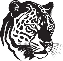 Eyes of the Roaring Hunter Mysterious Monochrome Artistry of Power