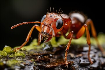 Extreme photographs with a macro lens of different insects.