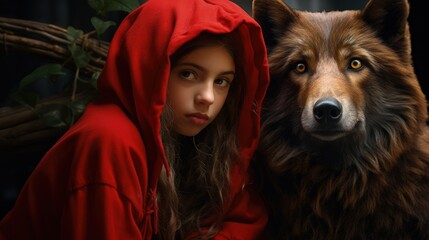 children's fairy tales little red riding hood