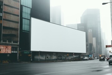 Fototapeta na wymiar billboard in the city