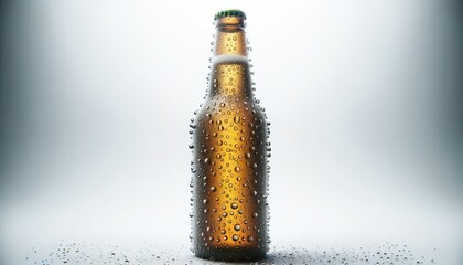 Condensation on Beer Bottle