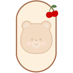 cherry bear cute cute