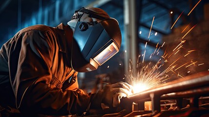 Industrial welder, industrial steel pipe parts, welder, steel workpiece