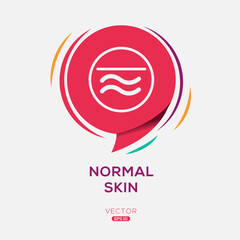 Creative (Normal skin) Icon ,Vector sign.