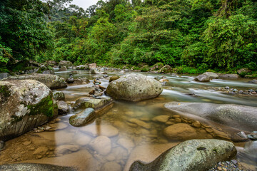 The Orosi River, also called Rio Grande de Orosi, is a river in Costa Rica near the Cordillera de...