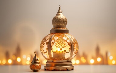 Religious islamic lamp - obrazy, fototapety, plakaty