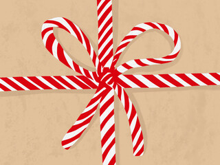 Obraz premium Brush texture christmas design for background.
