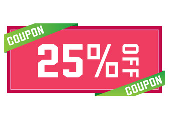 割引クーポンのイラスト