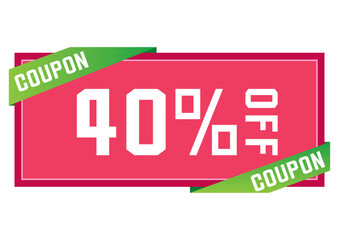 割引クーポンのイラスト