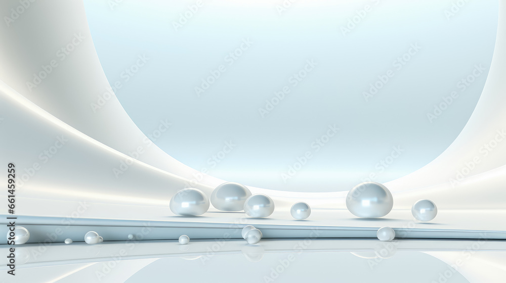 Poster abstract curved wave background , luxury simple color and elegant background
