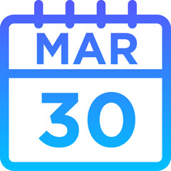 03-Mach - 30 Line Gradient Icon pictogram symbol visual illustration   